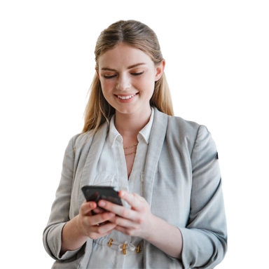 Learner exploring a Lumabit roadmap on a tablet