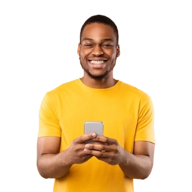 Learner exploring a Lumabit roadmap on a tablet